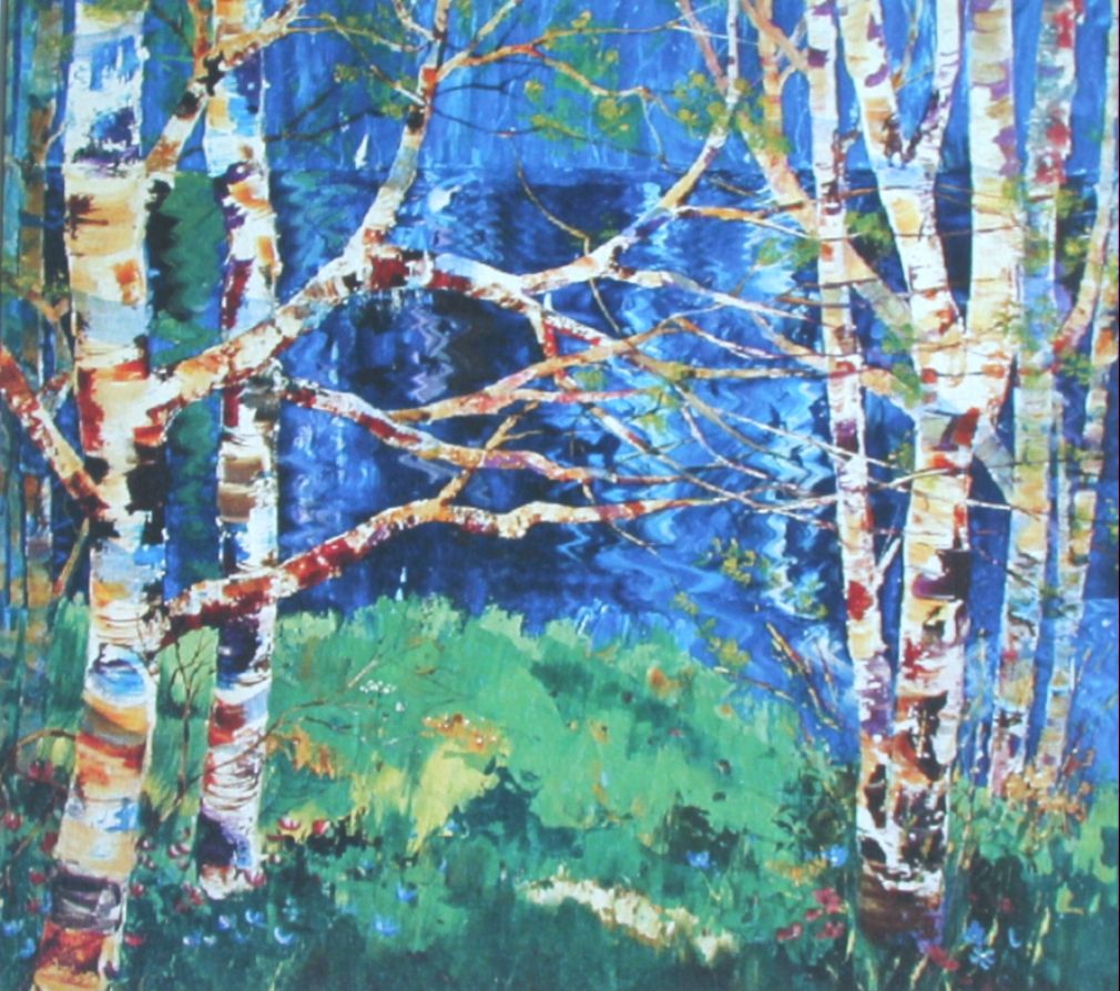 Trees at Lough Ennell Limited Edition Print 